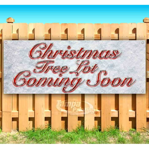 Heavy-Duty Vinyl Single-Sided with Metal Grommets Non-Fabric Christmas Offer 13 oz Banner 